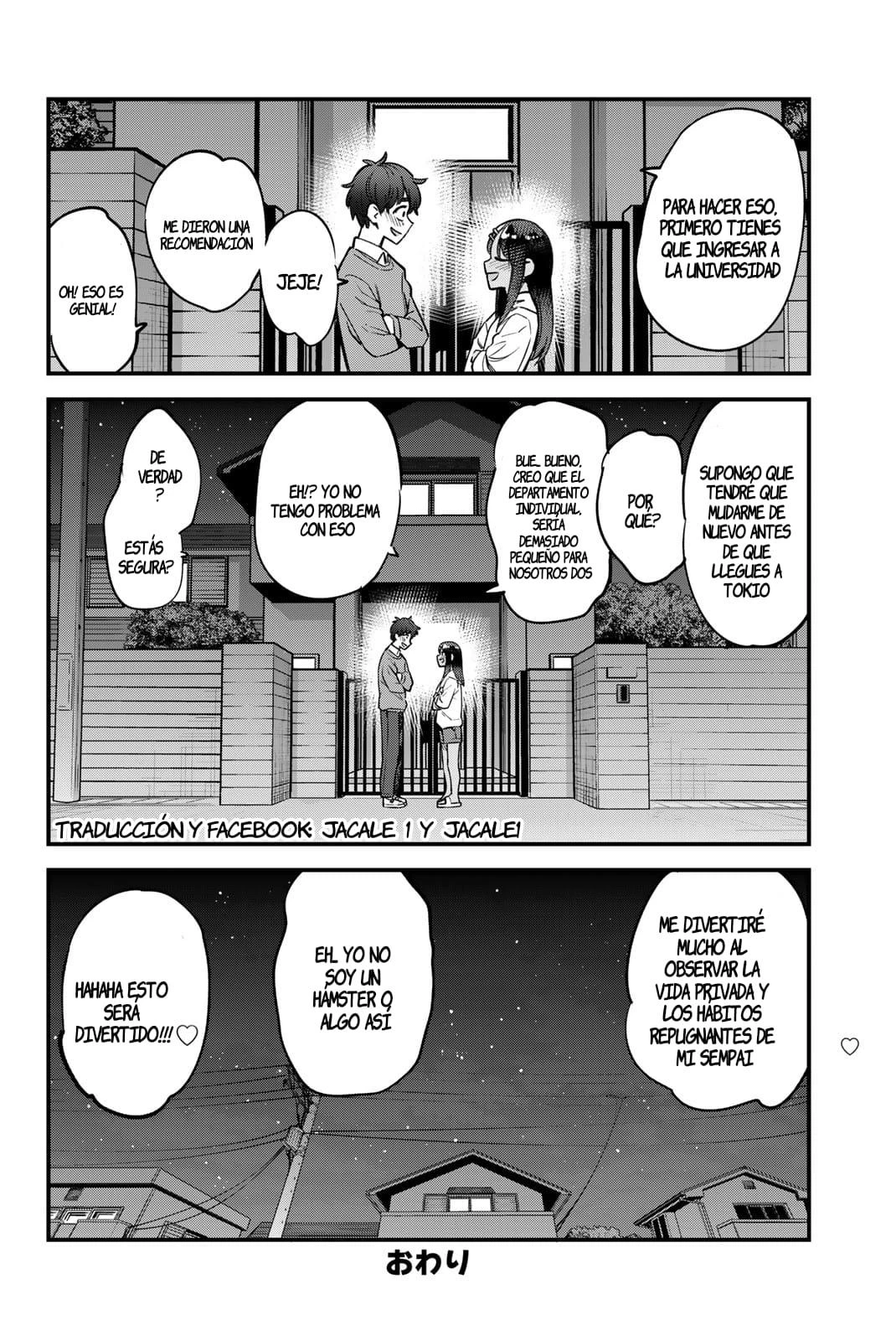 Please don't bully me, Nagatoro capítulo 155.5, página 13
