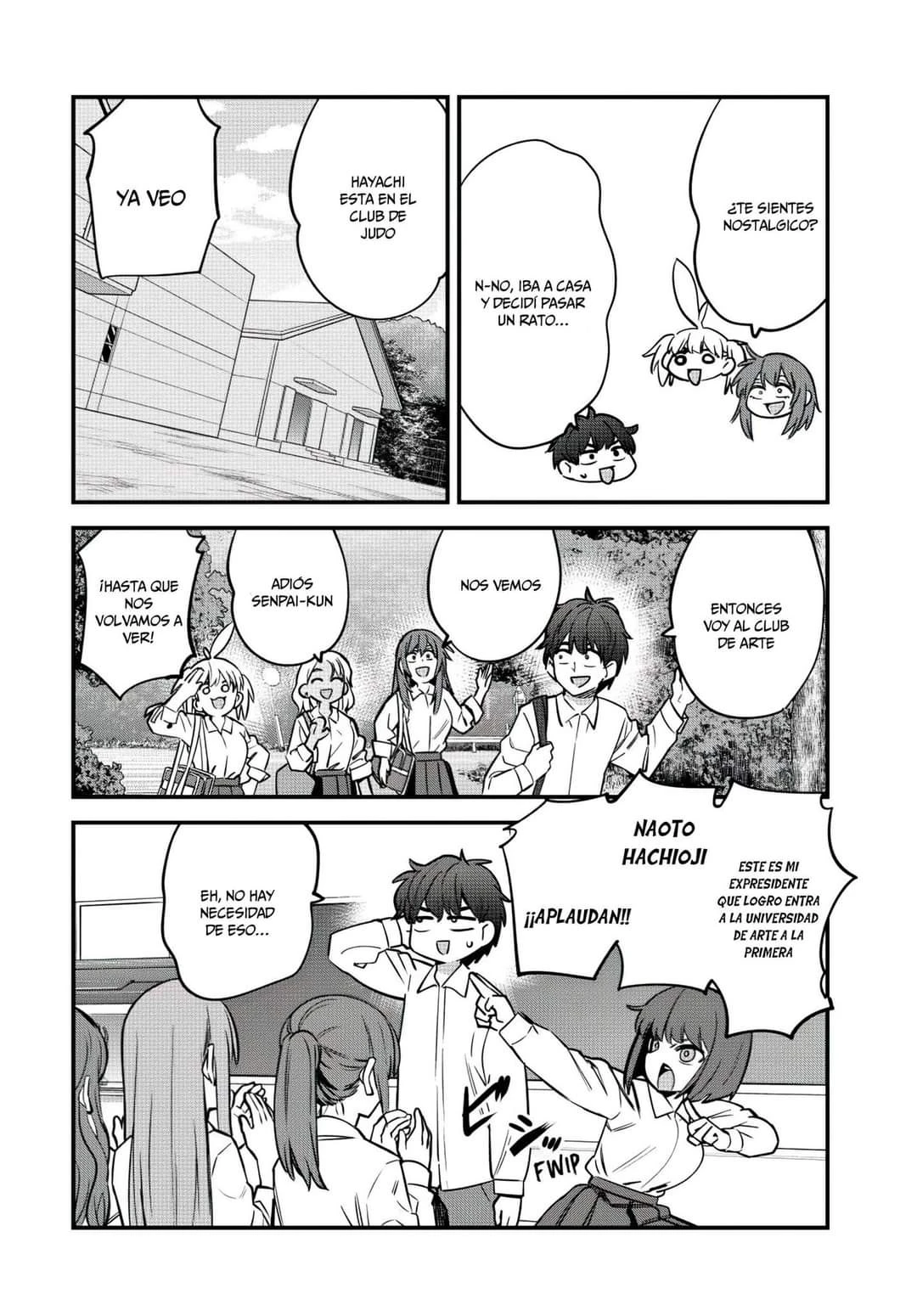 Please don't bully me, Nagatoro capítulo 155, página 38