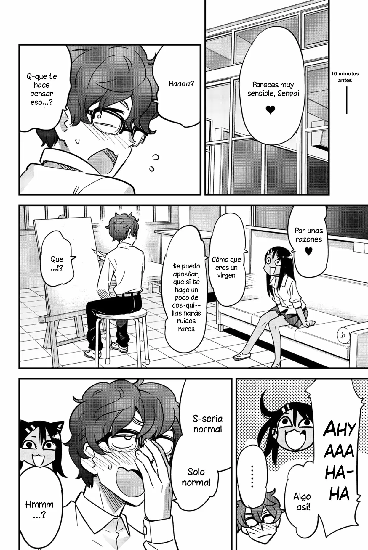 Please don't bully me, Nagatoro capítulo 16.4, página 3