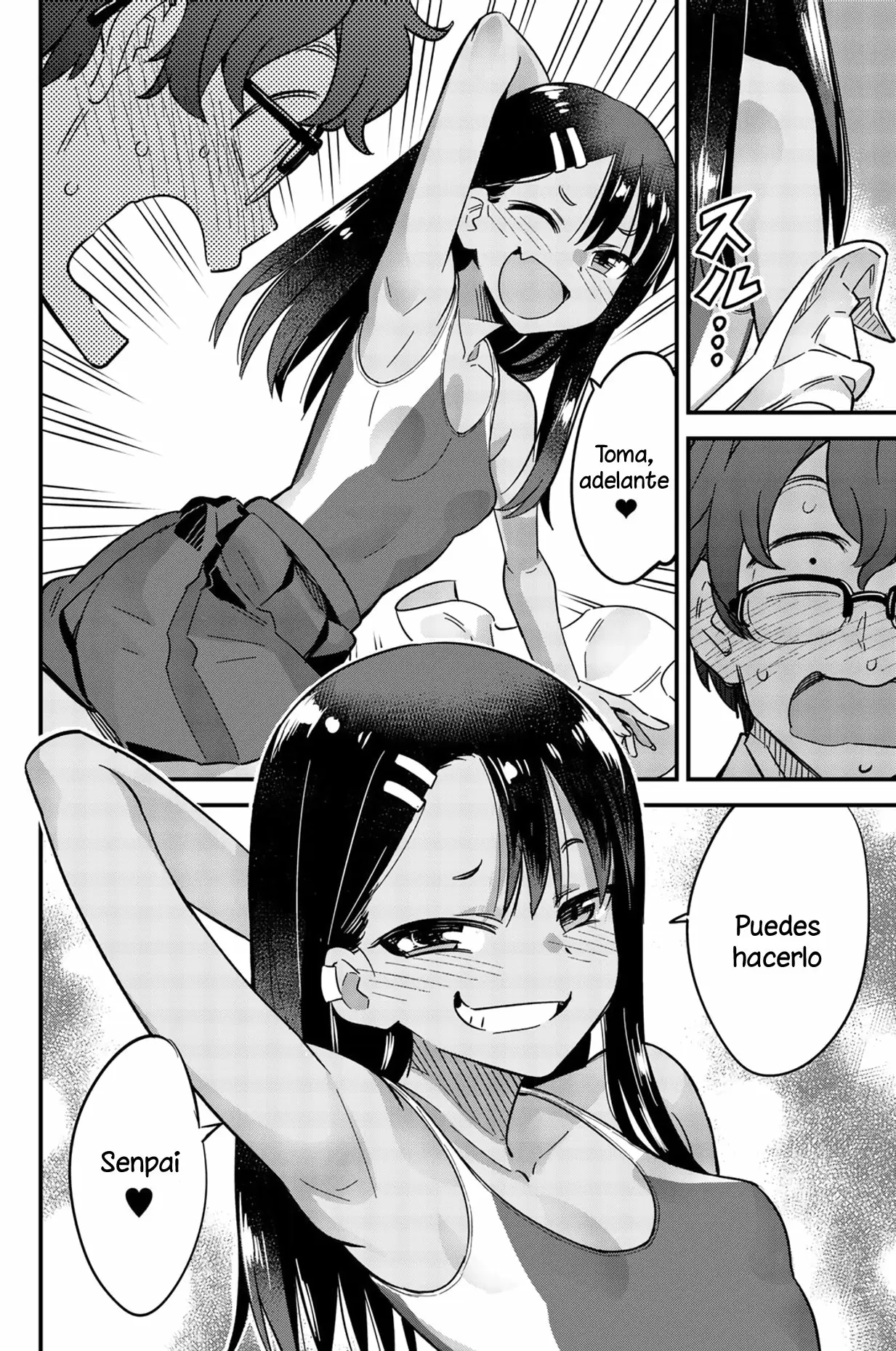 Please don't bully me, Nagatoro capítulo 16.4, página 7