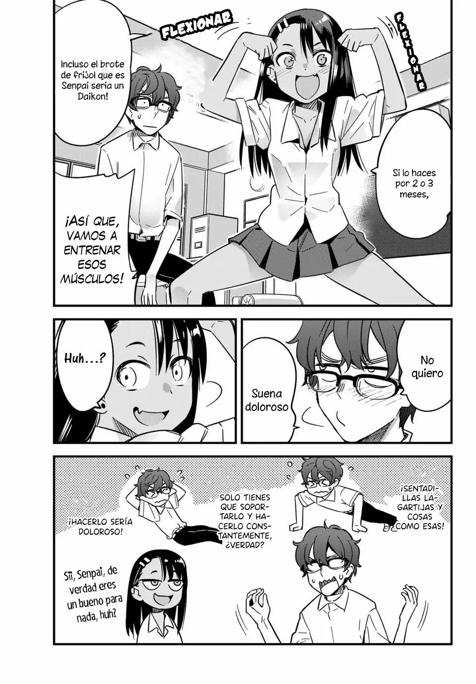 Please don't bully me, Nagatoro capítulo 16, página 4