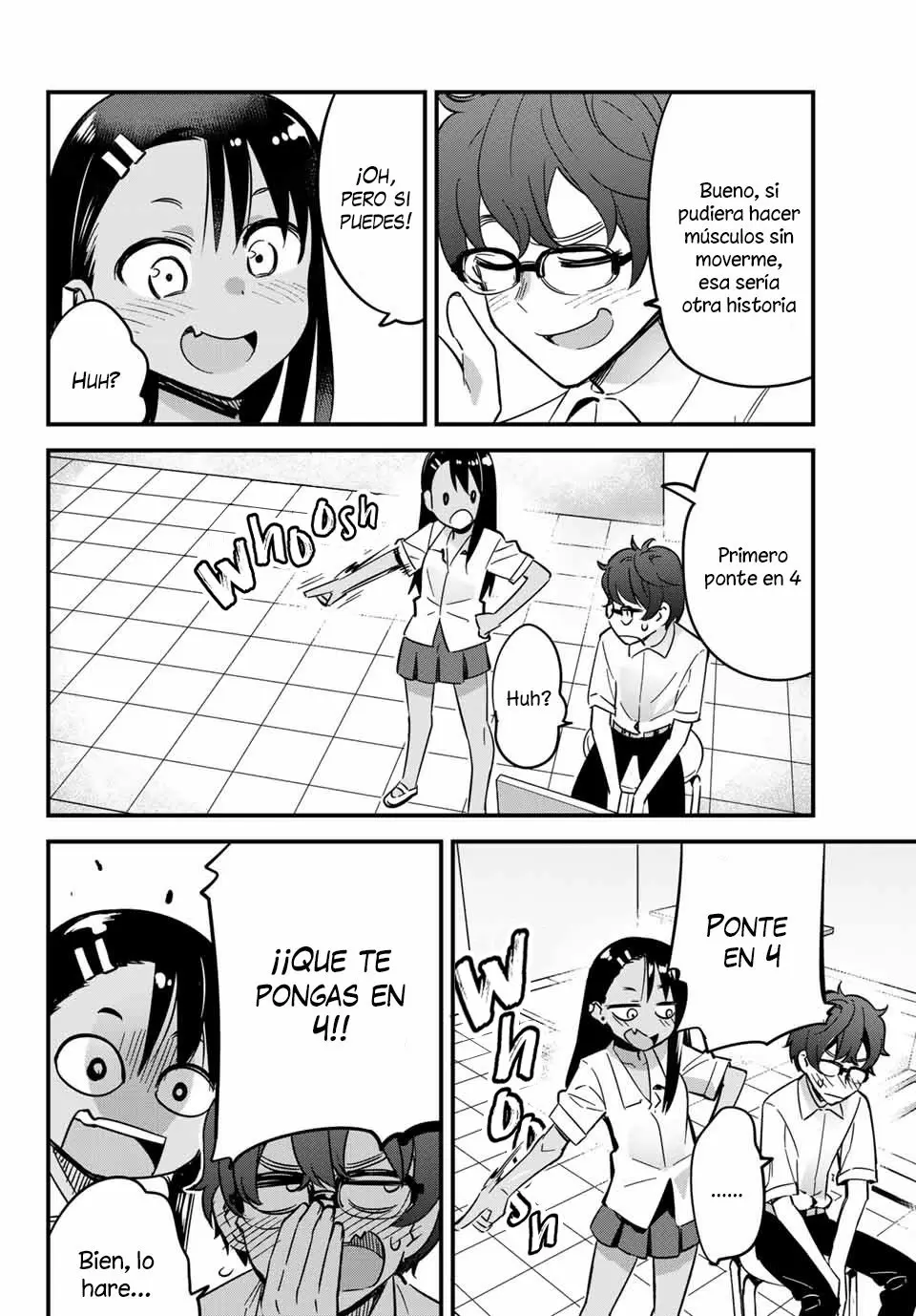 Please don't bully me, Nagatoro capítulo 16, página 5