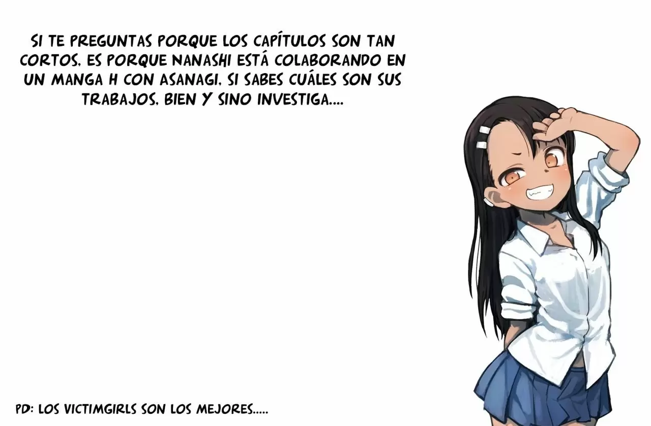 Please don't bully me, Nagatoro capítulo 16, página 12