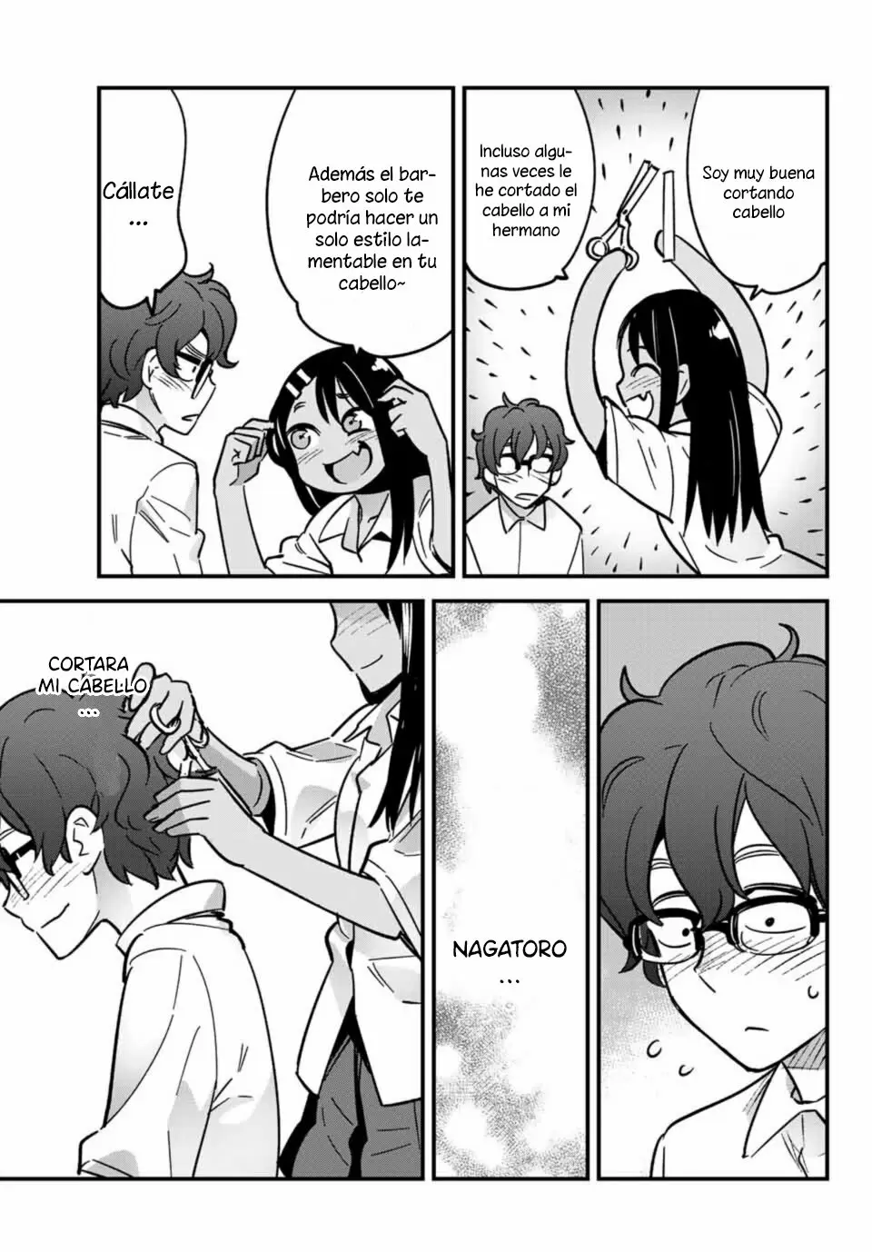 Please don't bully me, Nagatoro capítulo 17, página 8