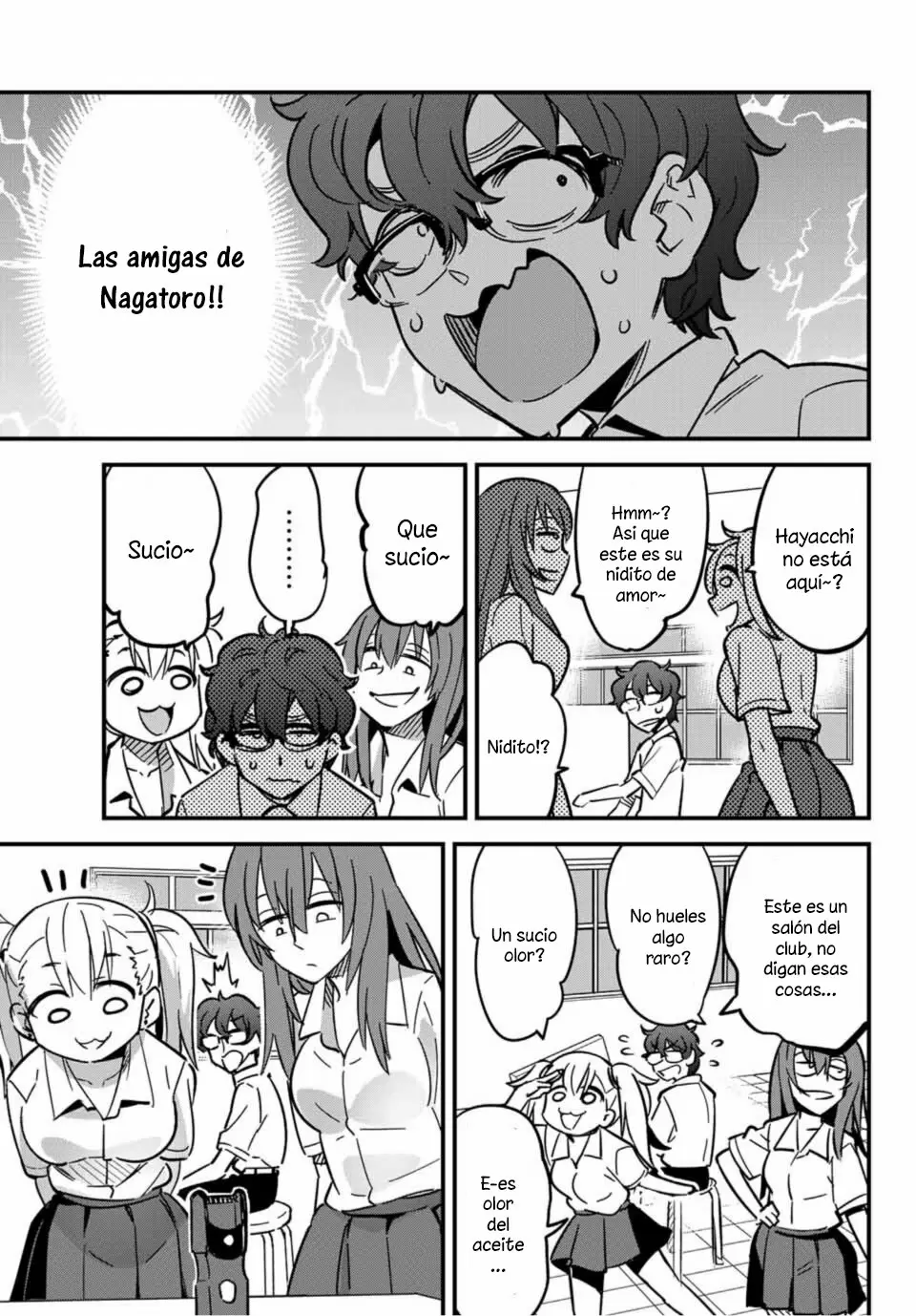 Please don't bully me, Nagatoro capítulo 17, página 12