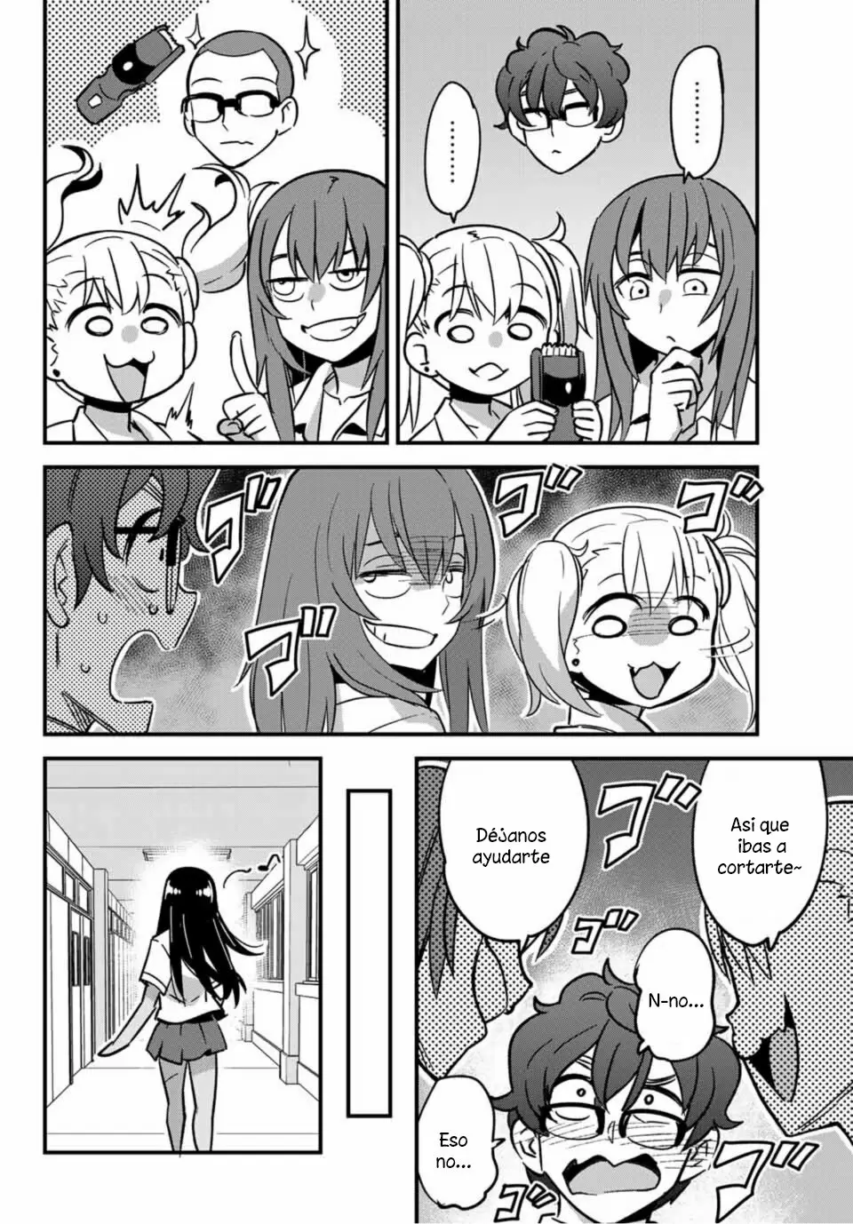 Please don't bully me, Nagatoro capítulo 17, página 13
