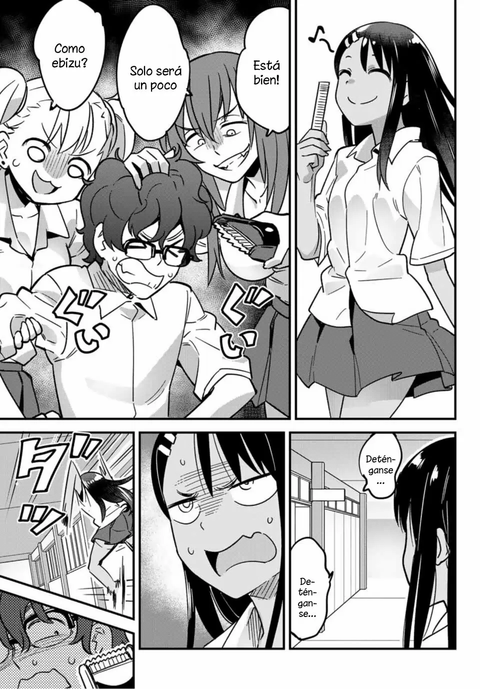 Please don't bully me, Nagatoro capítulo 17, página 14