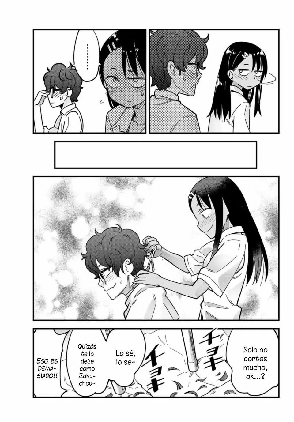 Please don't bully me, Nagatoro capítulo 17, página 18
