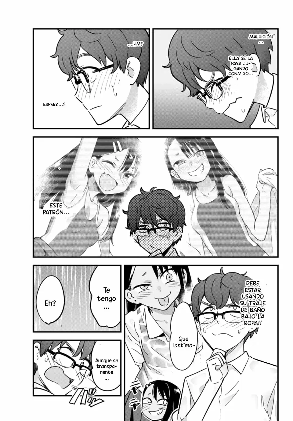Please don't bully me, Nagatoro capítulo 18, página 6