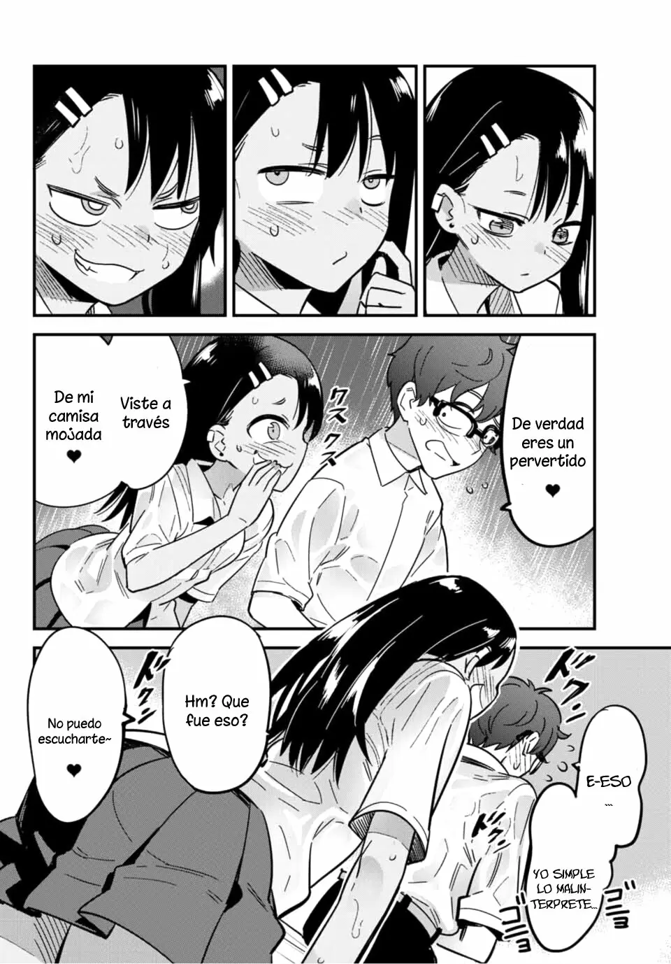 Please don't bully me, Nagatoro capítulo 18, página 9