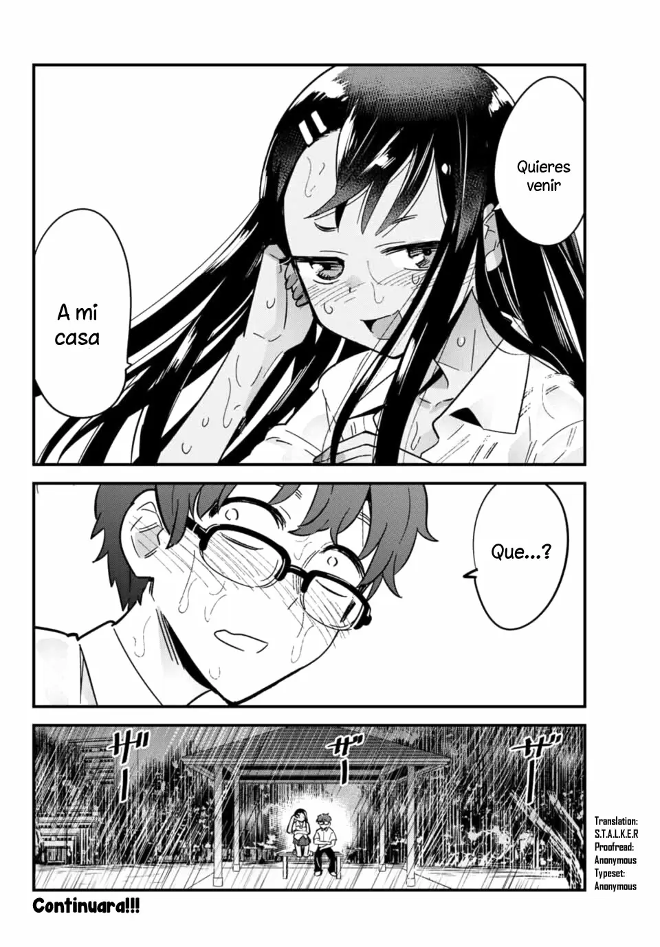Please don't bully me, Nagatoro capítulo 18, página 13