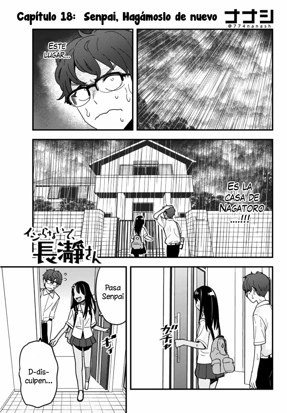 Please don't bully me, Nagatoro capítulo 19, página 2