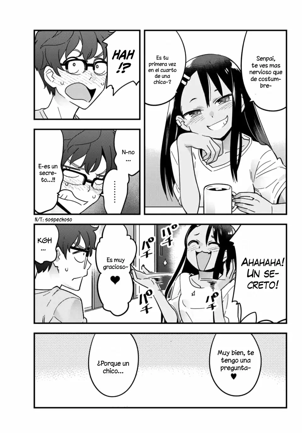 Please don't bully me, Nagatoro capítulo 19, página 8