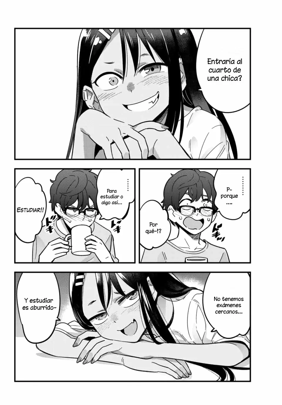 Please don't bully me, Nagatoro capítulo 19, página 9