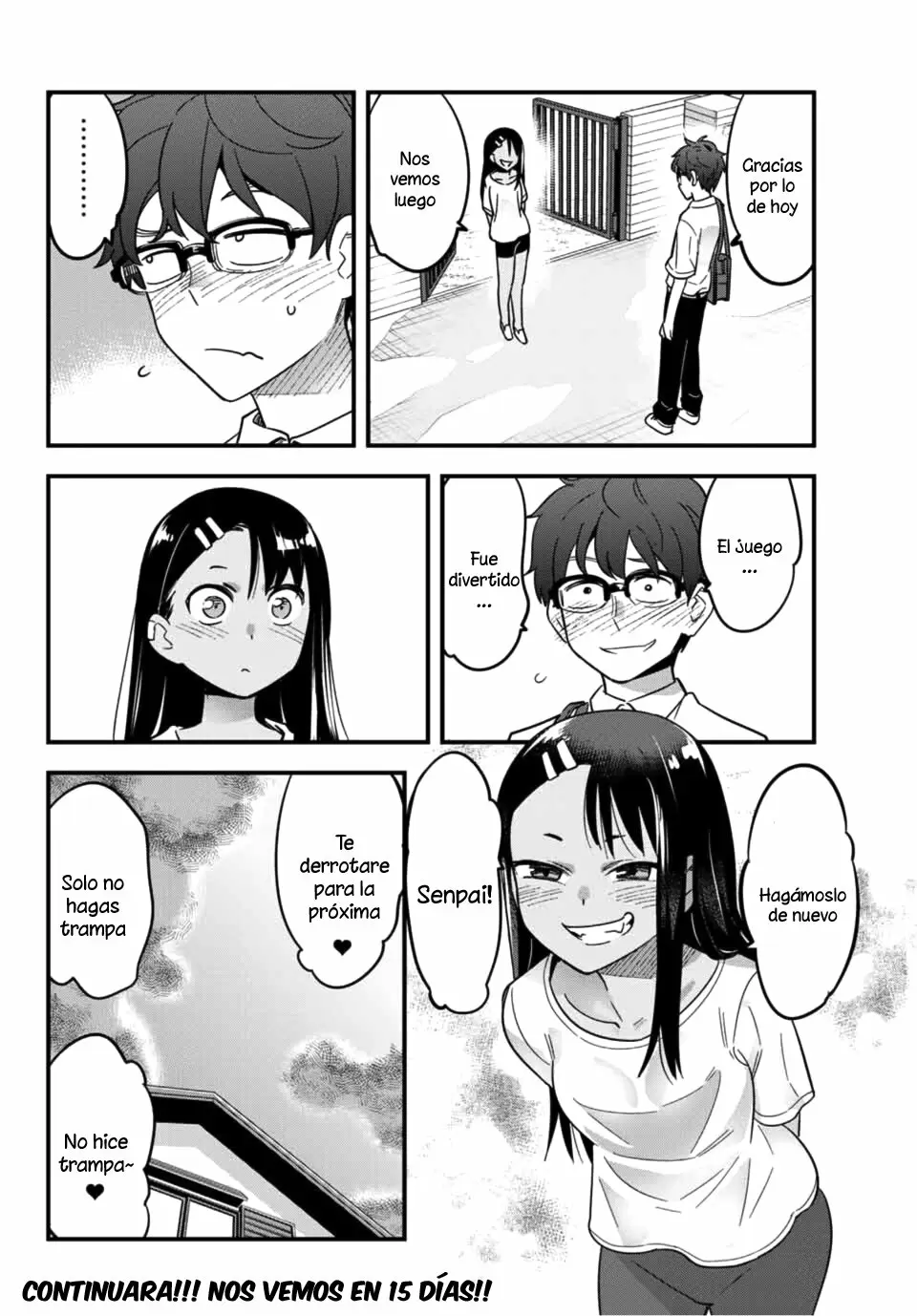 Please don't bully me, Nagatoro capítulo 19, página 19