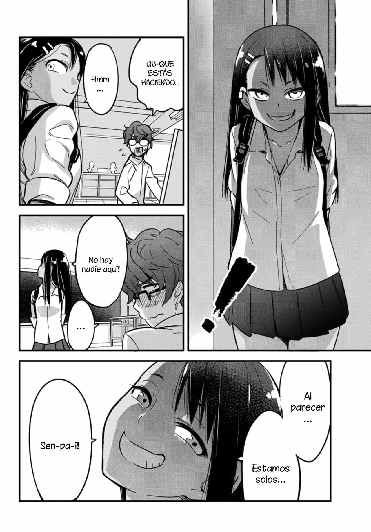 Please don't bully me, Nagatoro capítulo 2, página 5