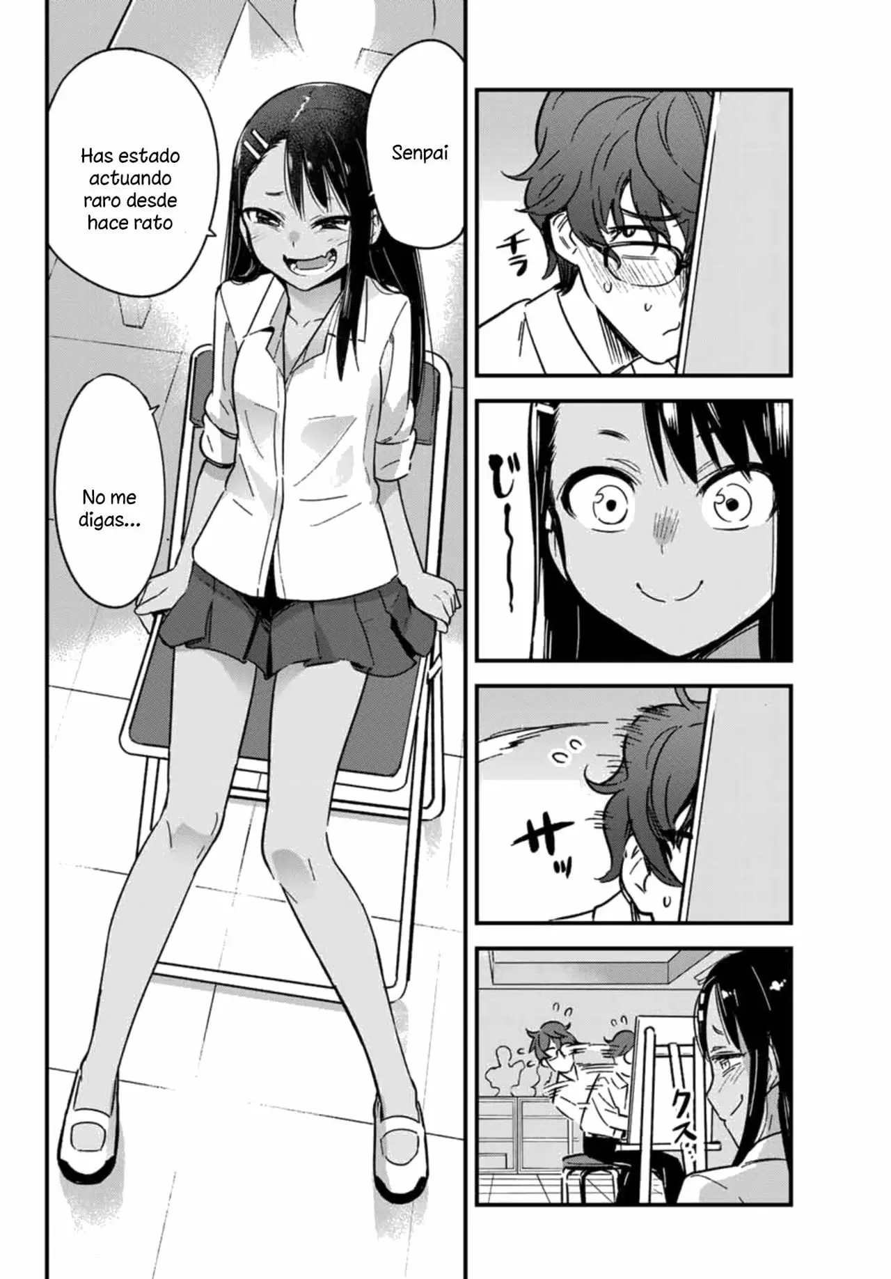 Please don't bully me, Nagatoro capítulo 2, página 9