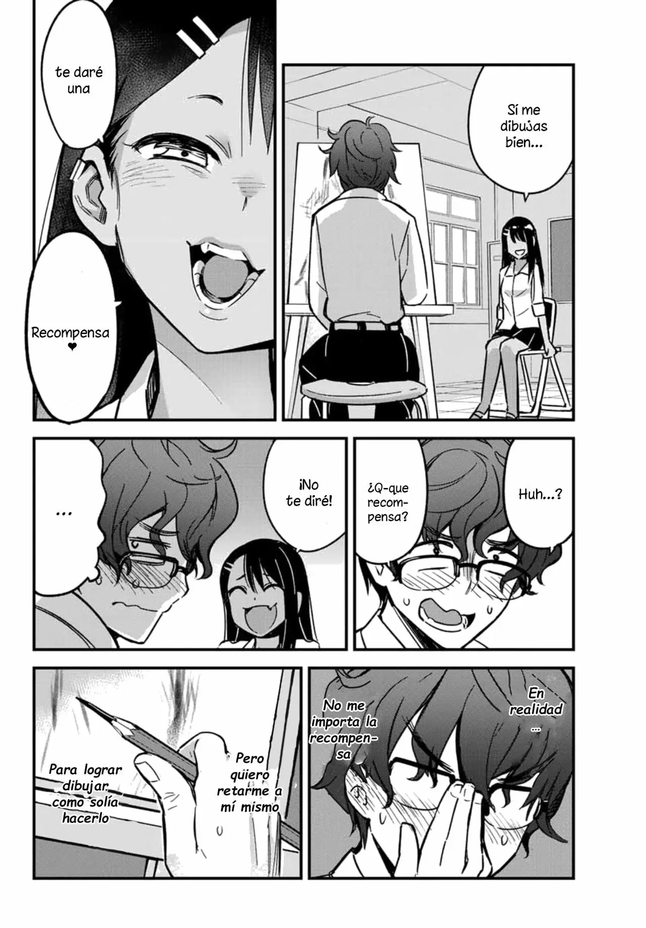Please don't bully me, Nagatoro capítulo 2, página 11