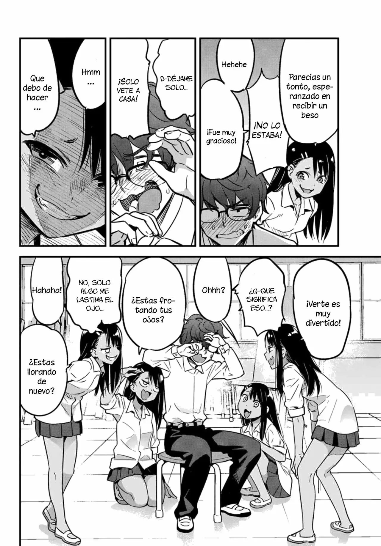 Please don't bully me, Nagatoro capítulo 2, página 17