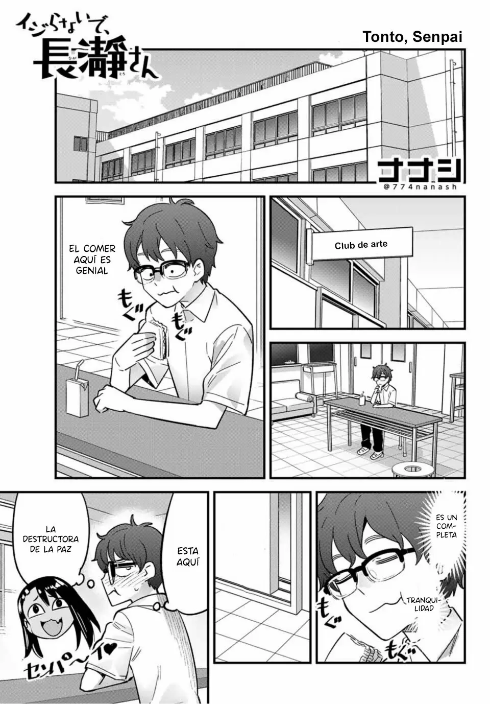 Please don't bully me, Nagatoro capítulo 20, página 2