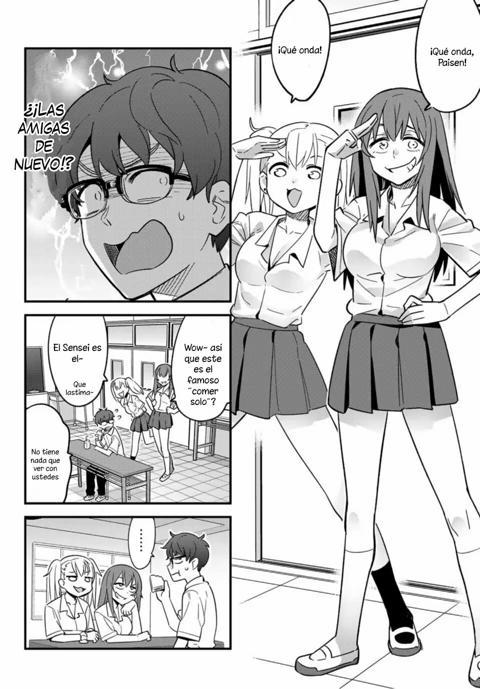 Please don't bully me, Nagatoro capítulo 20, página 3