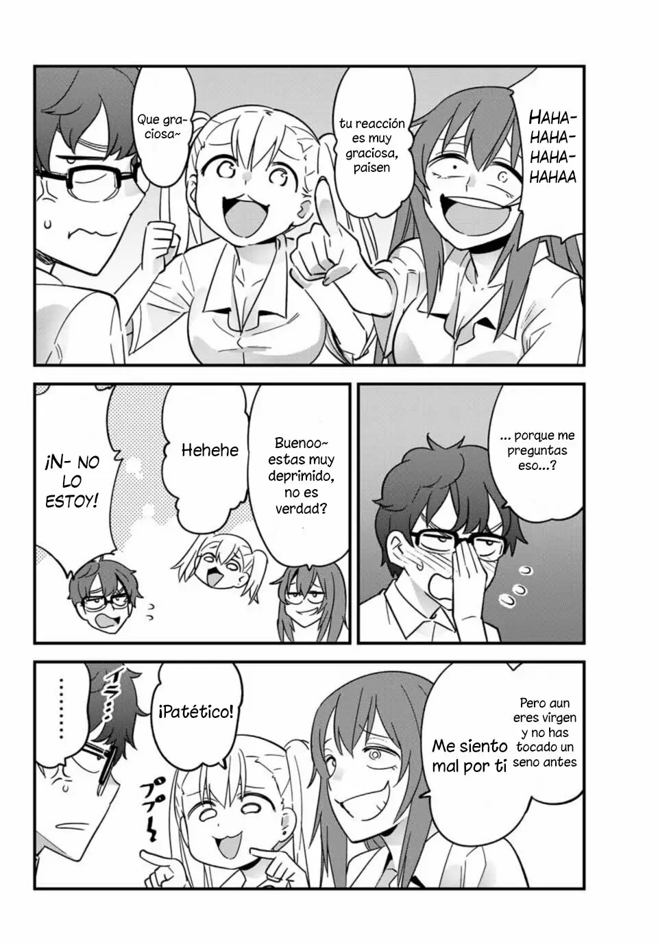 Please don't bully me, Nagatoro capítulo 20, página 5