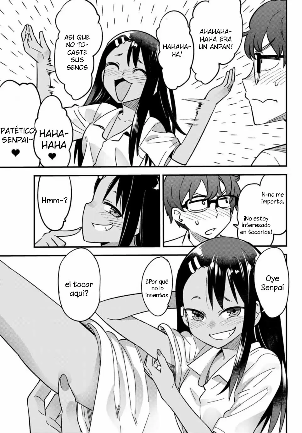 Please don't bully me, Nagatoro capítulo 20, página 14