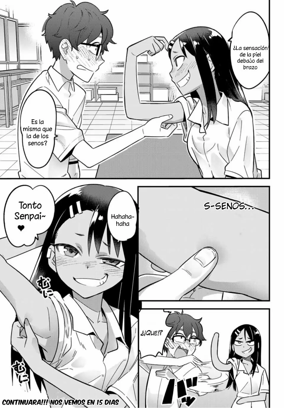 Please don't bully me, Nagatoro capítulo 20, página 16