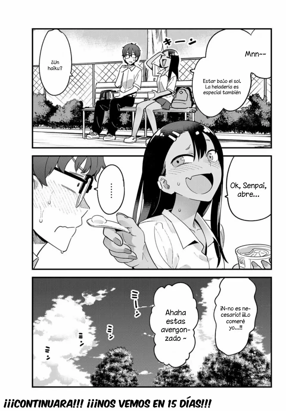 Please don't bully me, Nagatoro capítulo 21, página 16