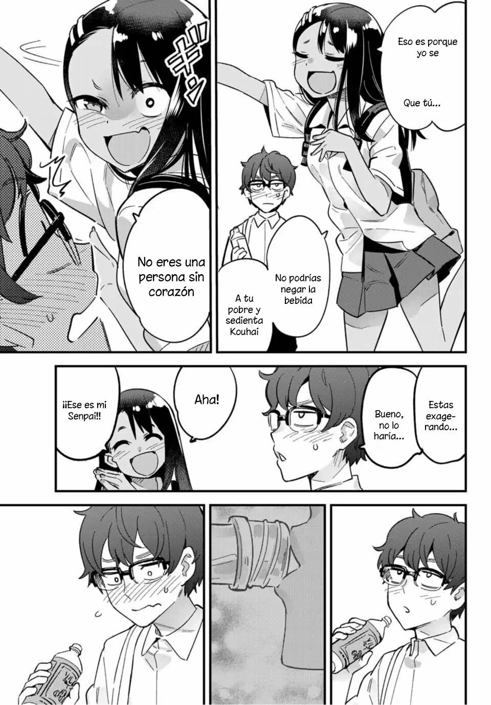Please don't bully me, Nagatoro capítulo 22, página 4