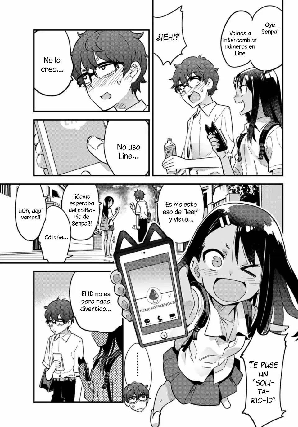 Please don't bully me, Nagatoro capítulo 22, página 6