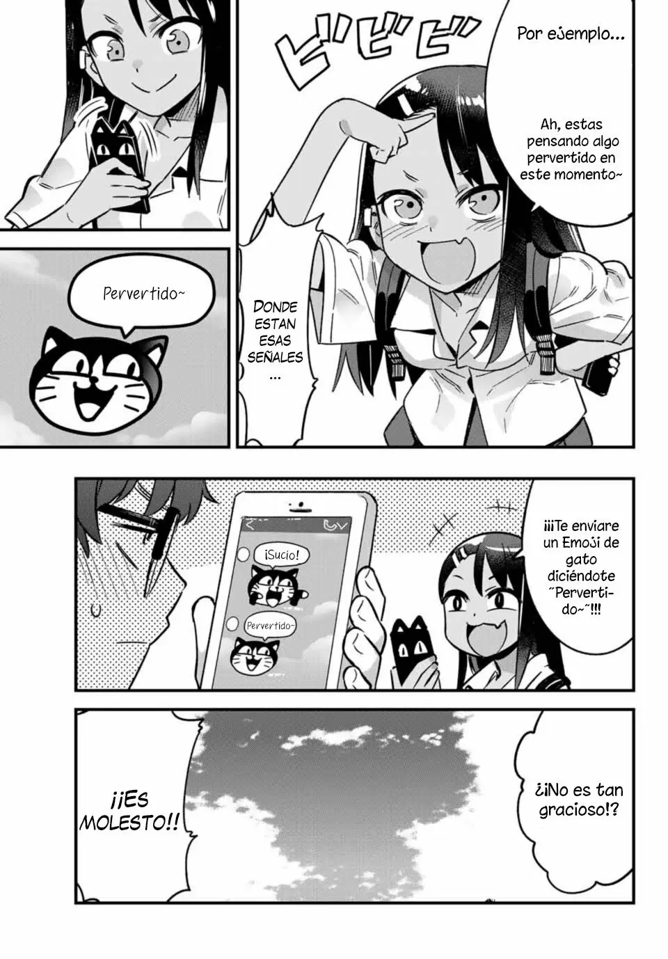 Please don't bully me, Nagatoro capítulo 22, página 8
