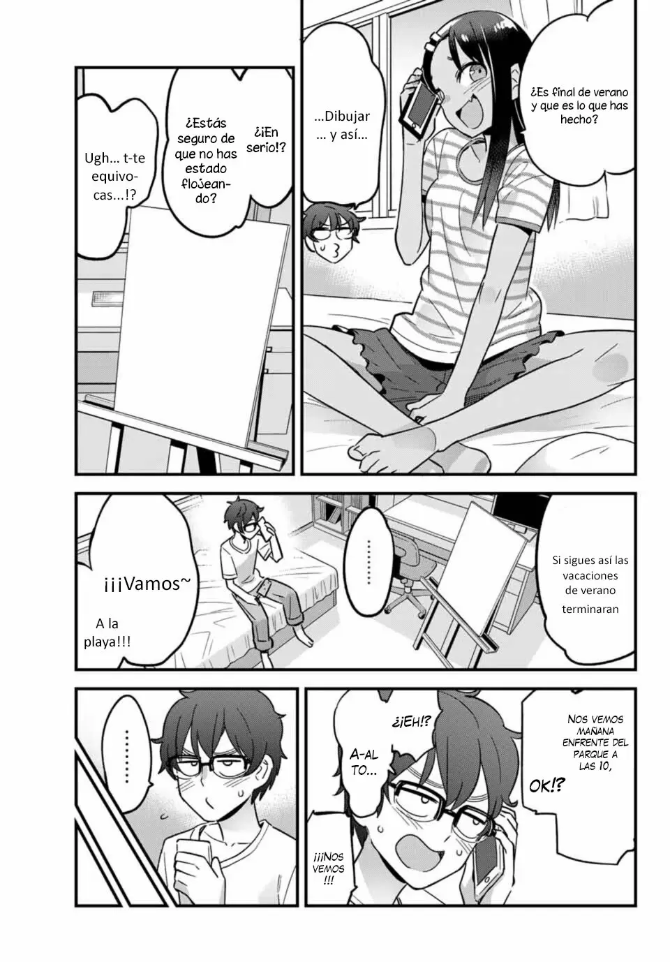 Please don't bully me, Nagatoro capítulo 23, página 6
