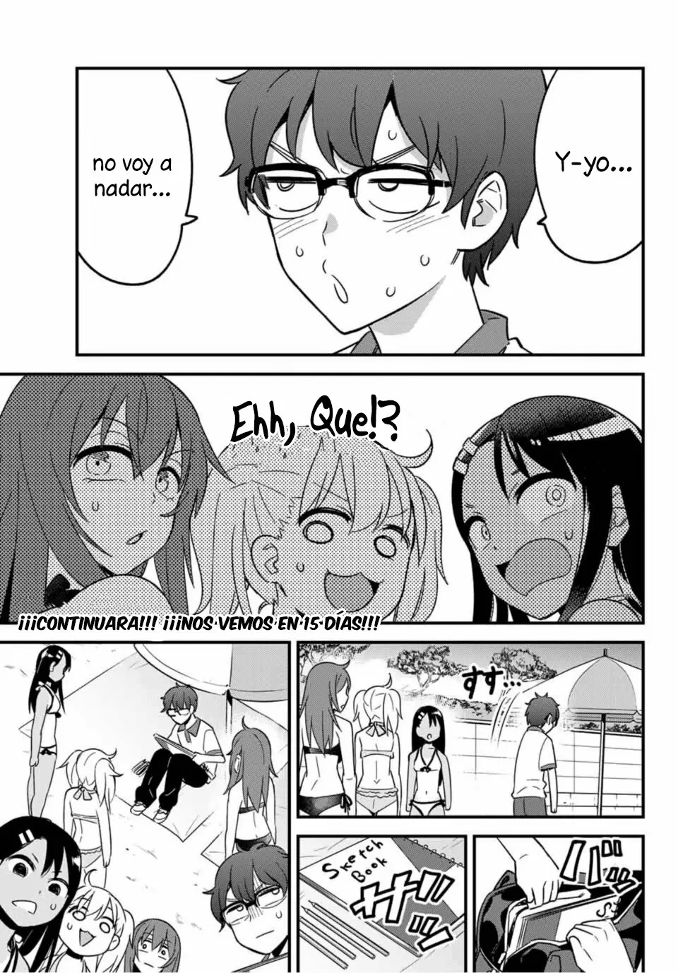 Please don't bully me, Nagatoro capítulo 23, página 18