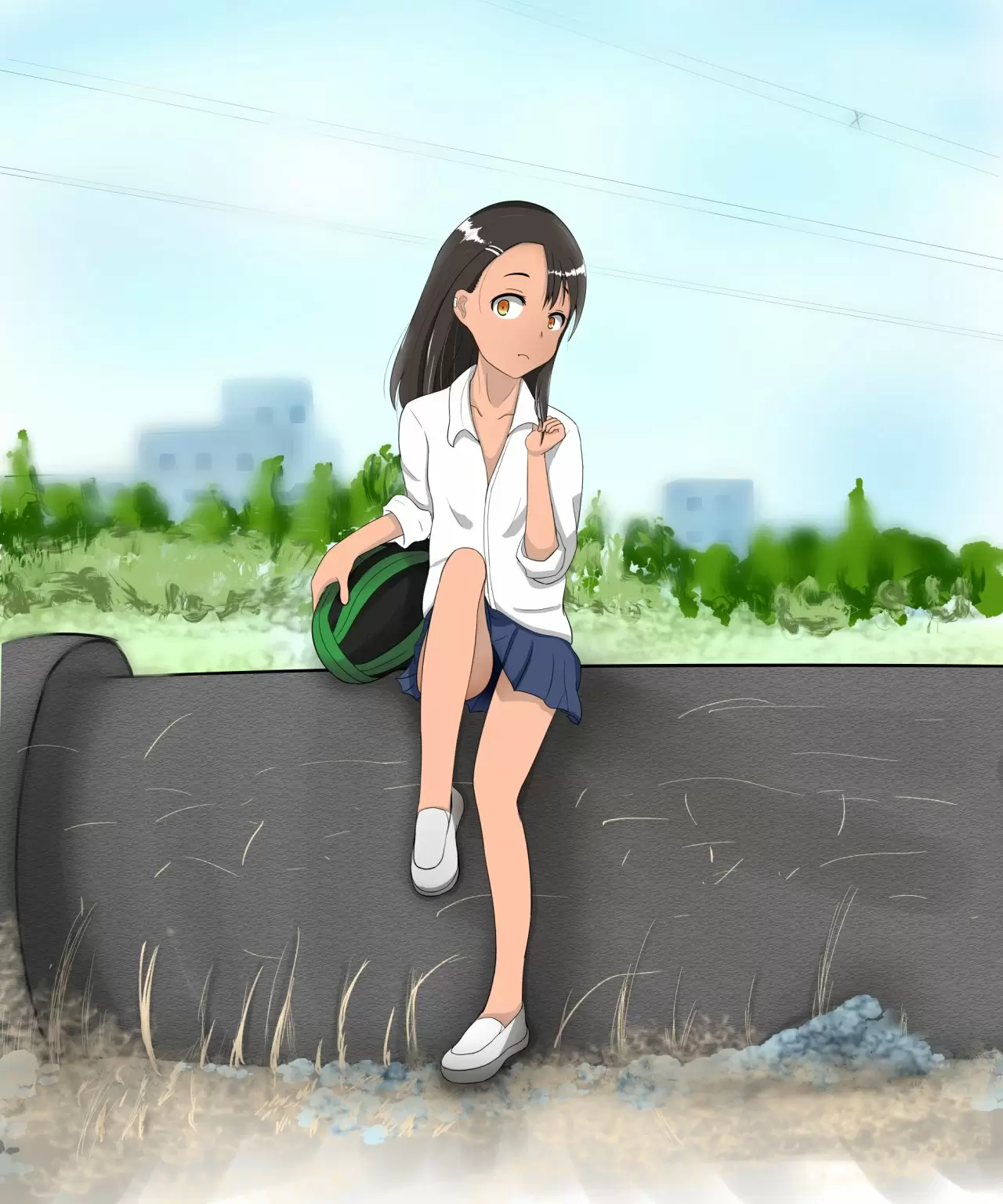 Please don't bully me, Nagatoro capítulo 23, página 24