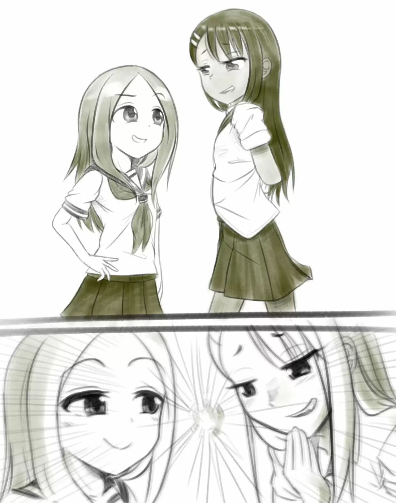 Please don't bully me, Nagatoro capítulo 23, página 25