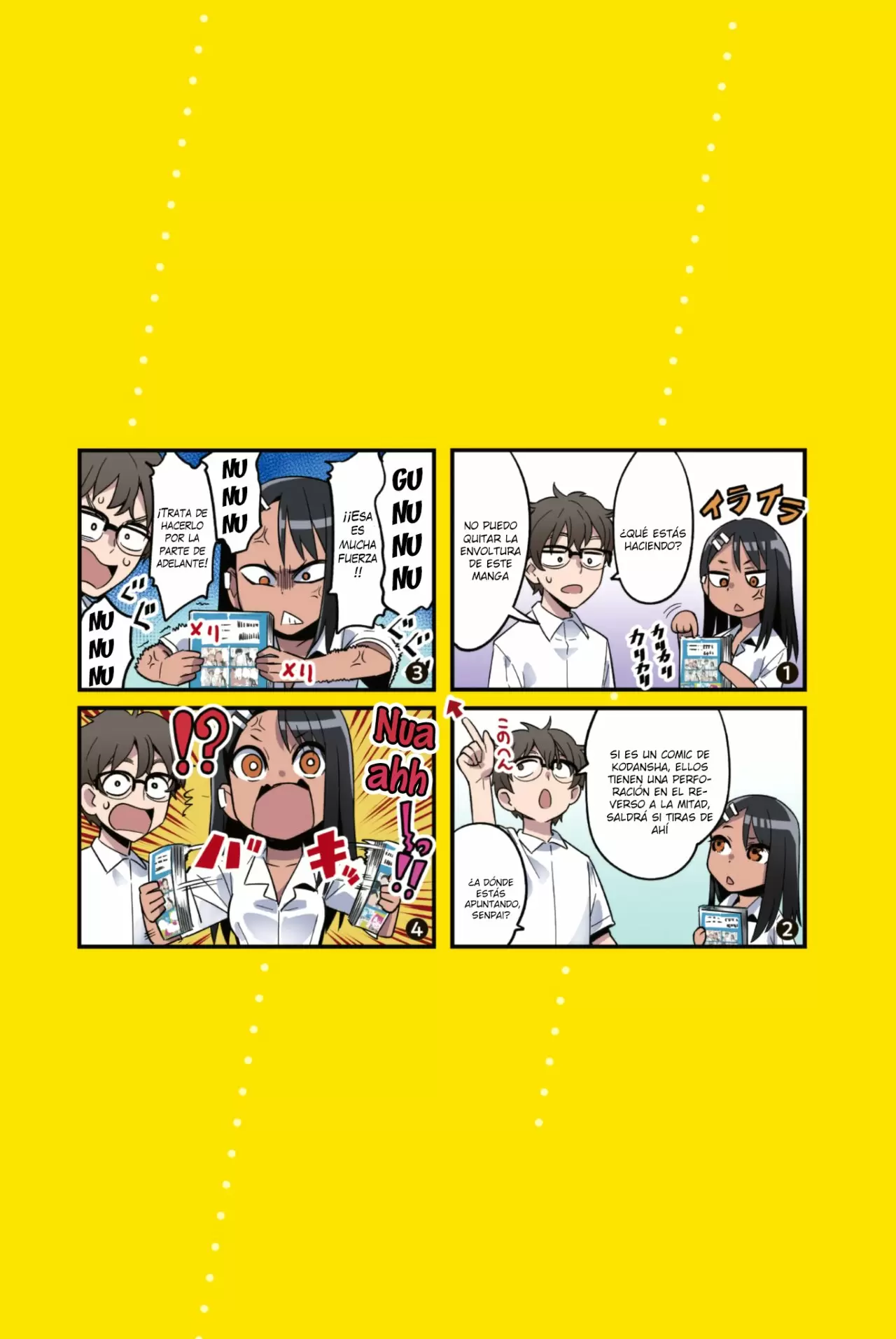 Please don't bully me, Nagatoro capítulo 24.3, página 2