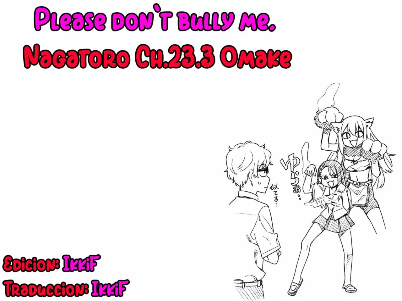 Please don't bully me, Nagatoro capítulo 24.3, página 6
