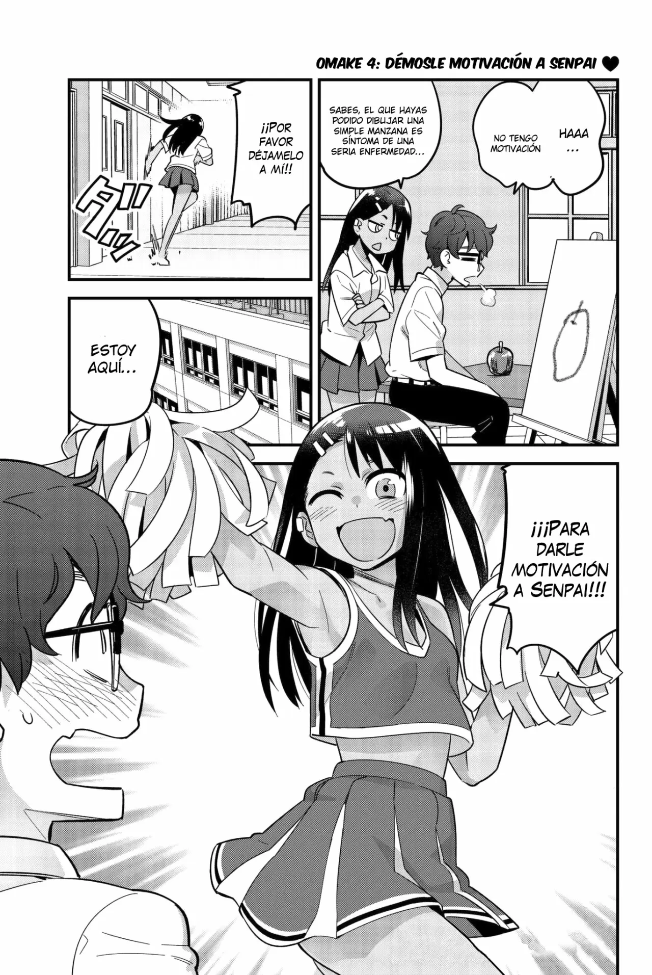Please don't bully me, Nagatoro capítulo 24.4, página 2