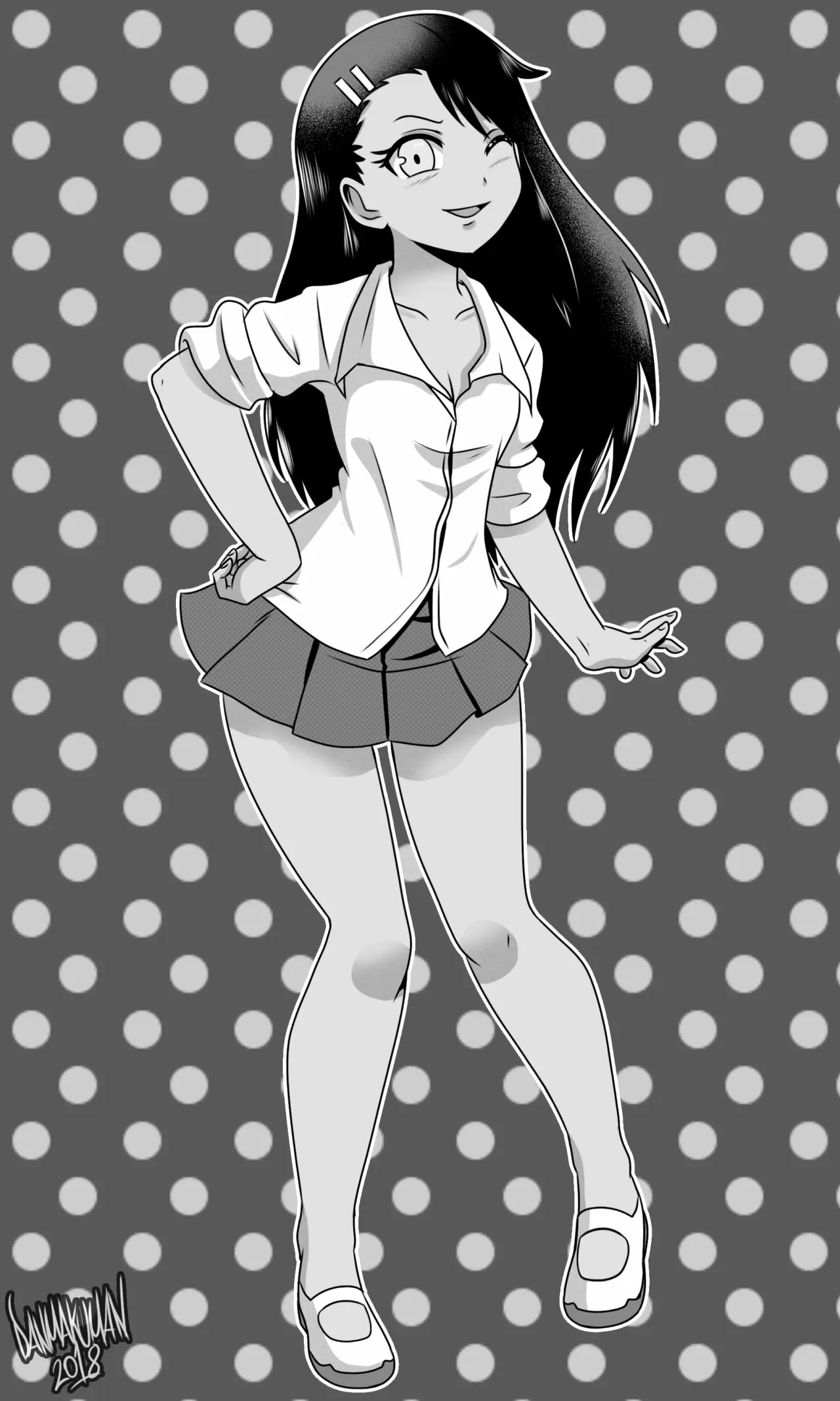 Please don't bully me, Nagatoro capítulo 24.4, página 9