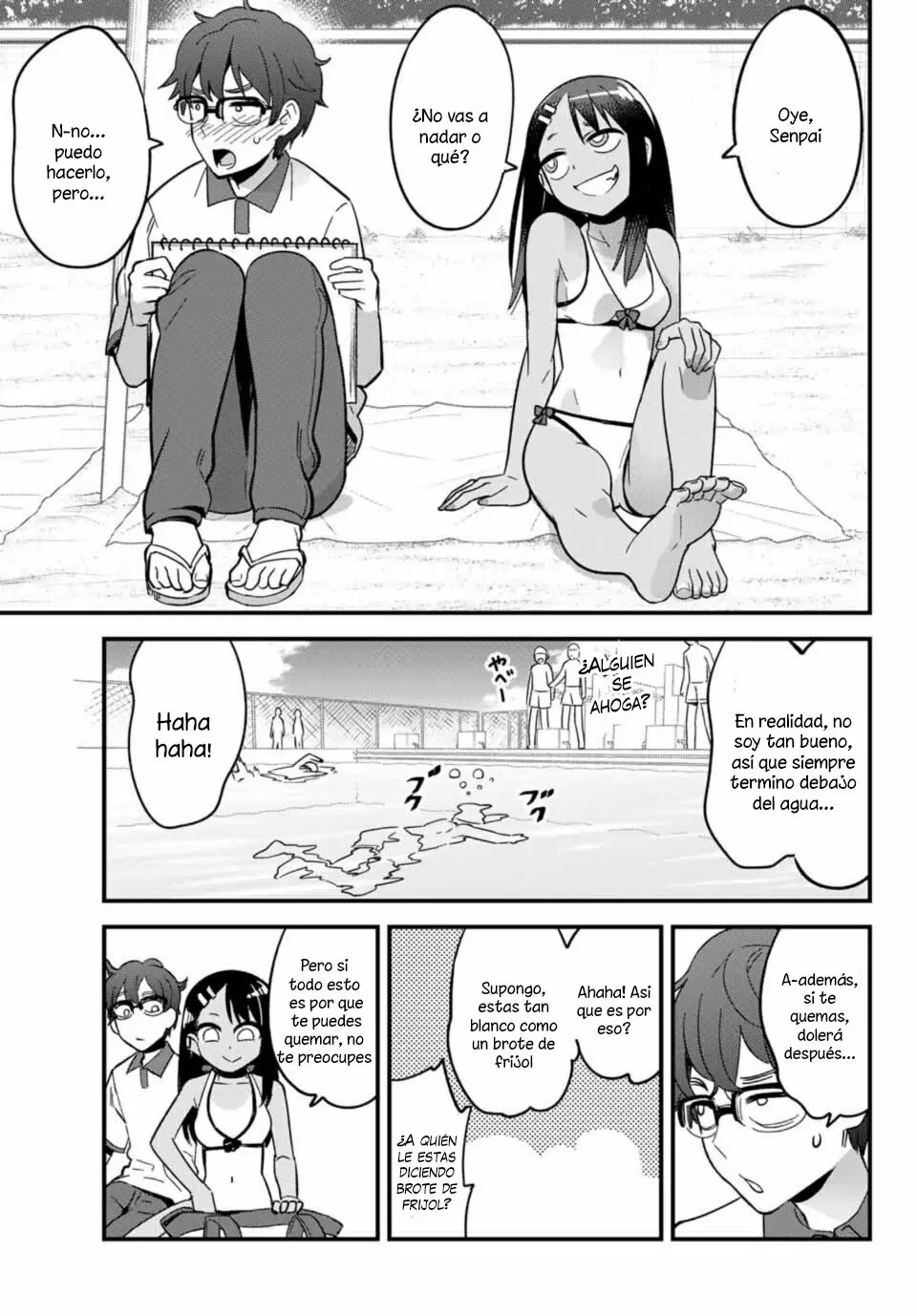 Please don't bully me, Nagatoro capítulo 24, página 6