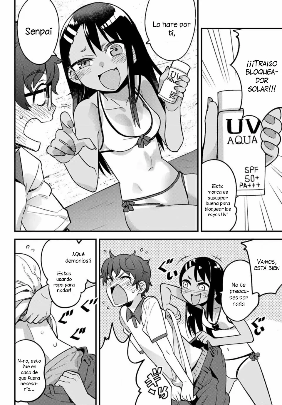 Please don't bully me, Nagatoro capítulo 24, página 7