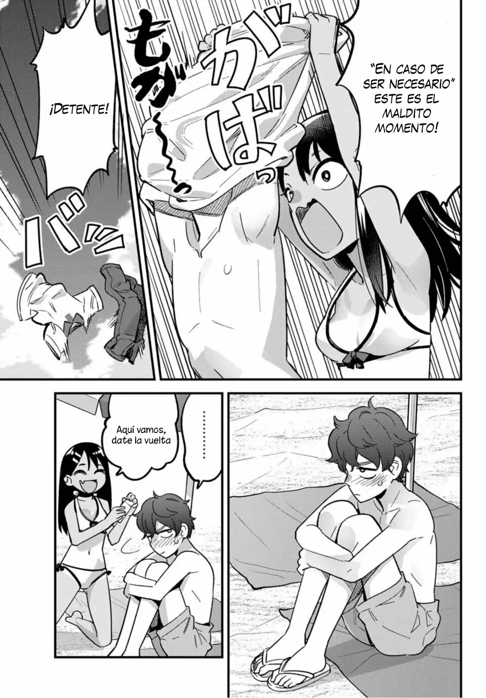 Please don't bully me, Nagatoro capítulo 24, página 8