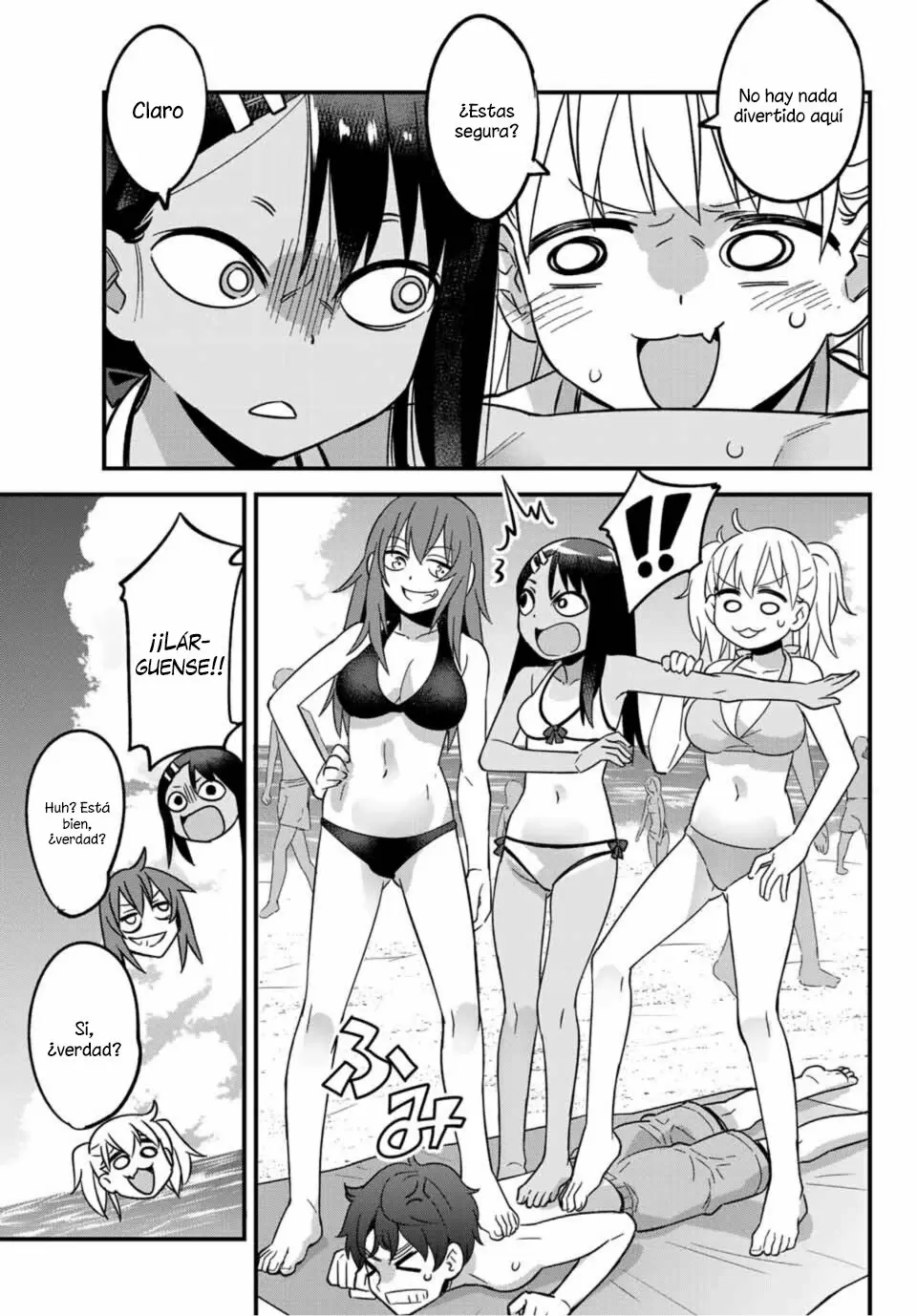 Please don't bully me, Nagatoro capítulo 24, página 16