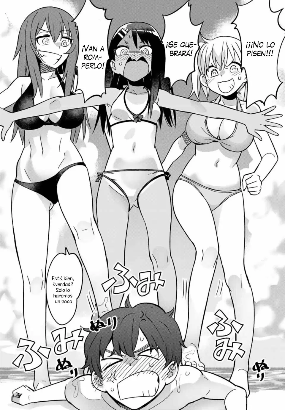 Please don't bully me, Nagatoro capítulo 24, página 17