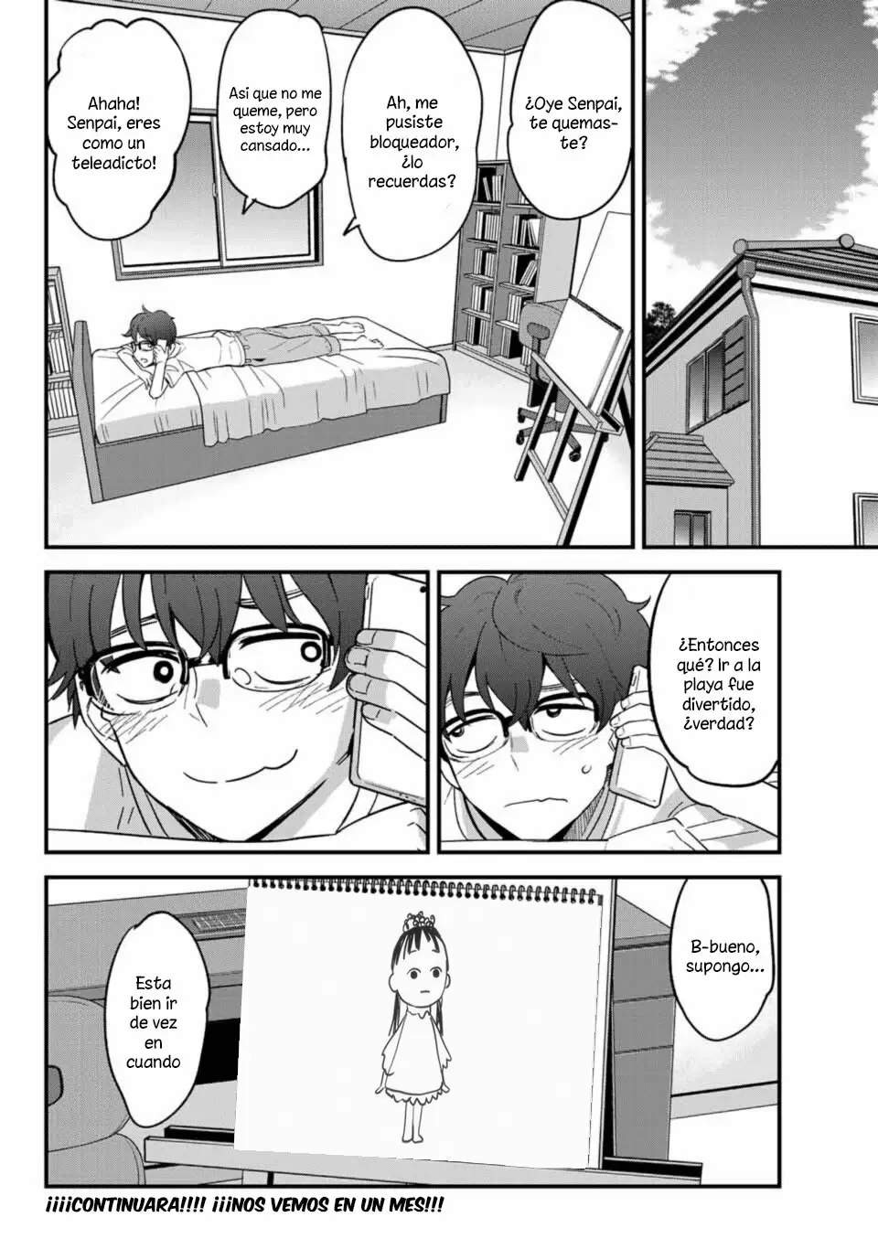 Please don't bully me, Nagatoro capítulo 24, página 23
