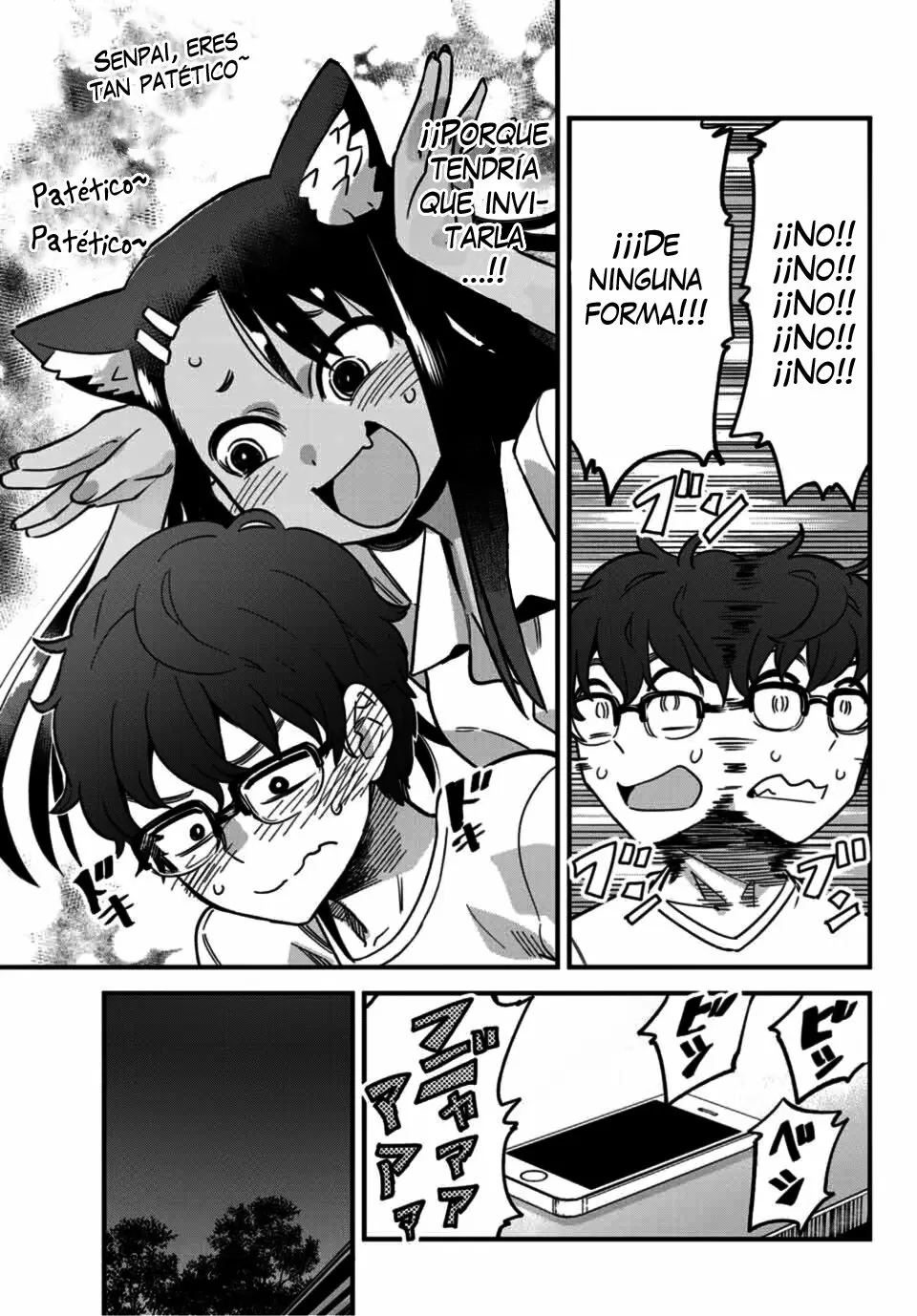 Please don't bully me, Nagatoro capítulo 25, página 7