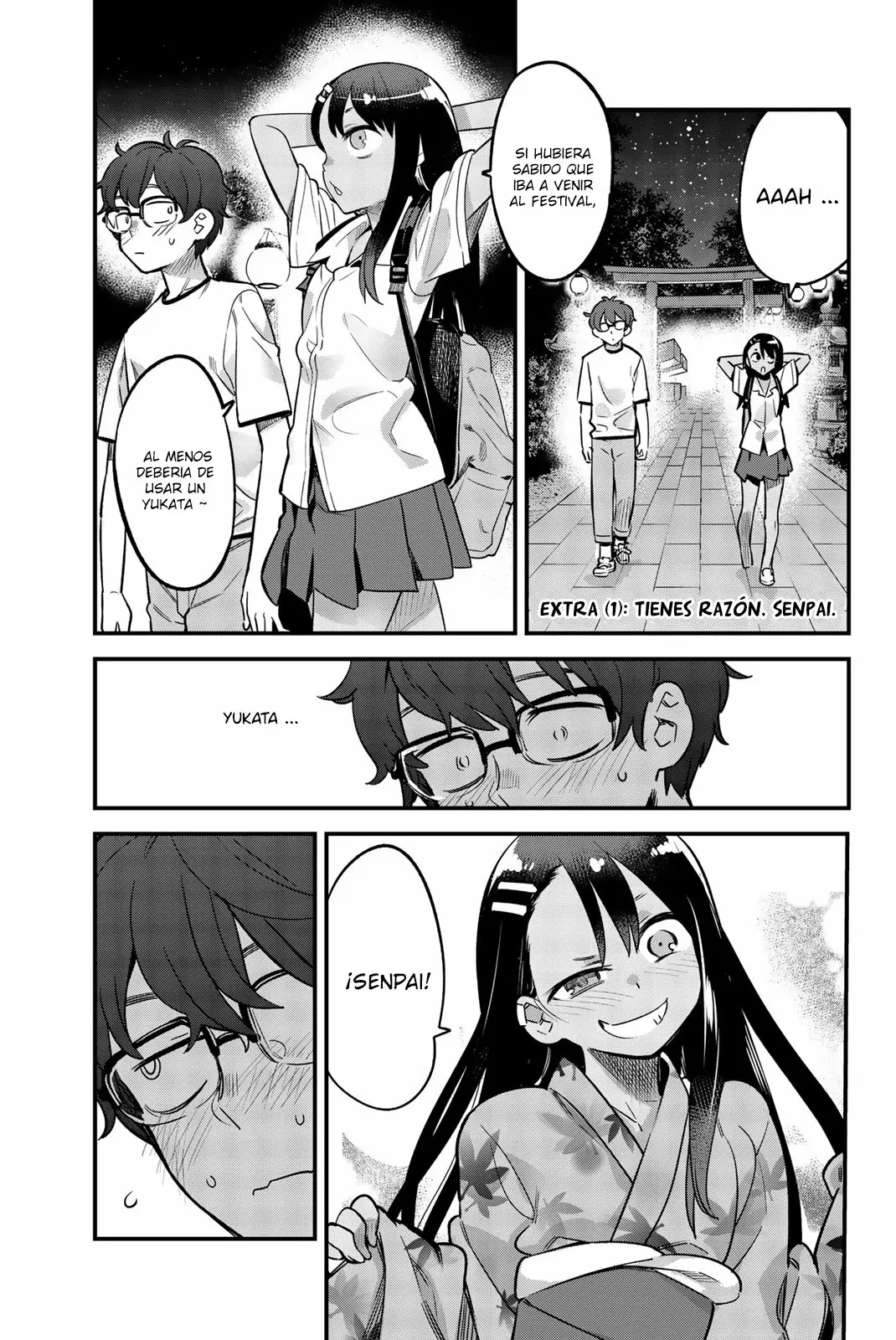 Please don't bully me, Nagatoro capítulo 26.5, página 2