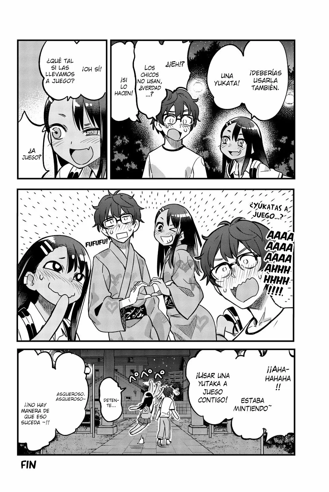 Please don't bully me, Nagatoro capítulo 26.5, página 5