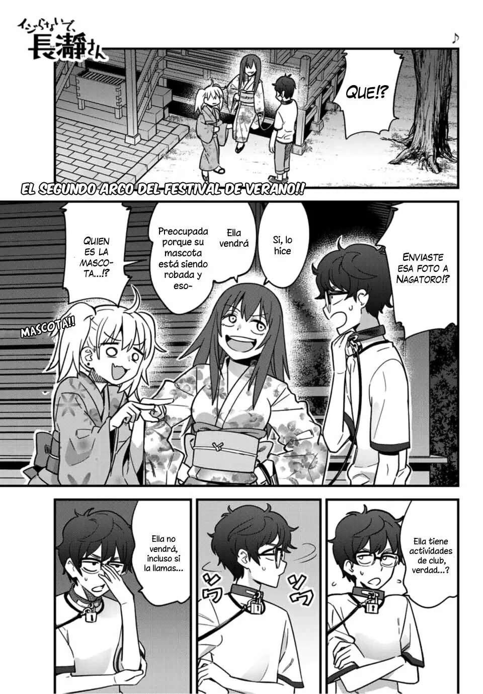 Please don't bully me, Nagatoro capítulo 26, página 2